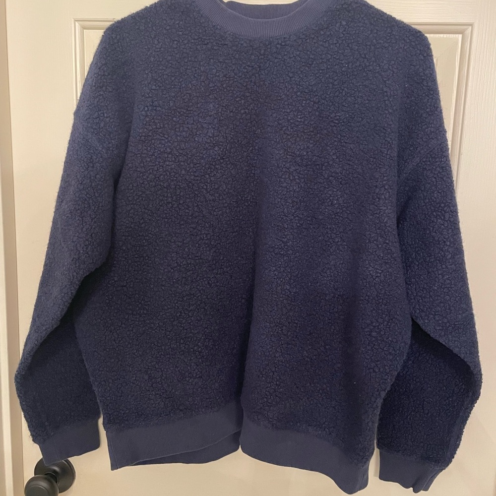 Outdoor Voices Deep Blue Crewneck Sweater